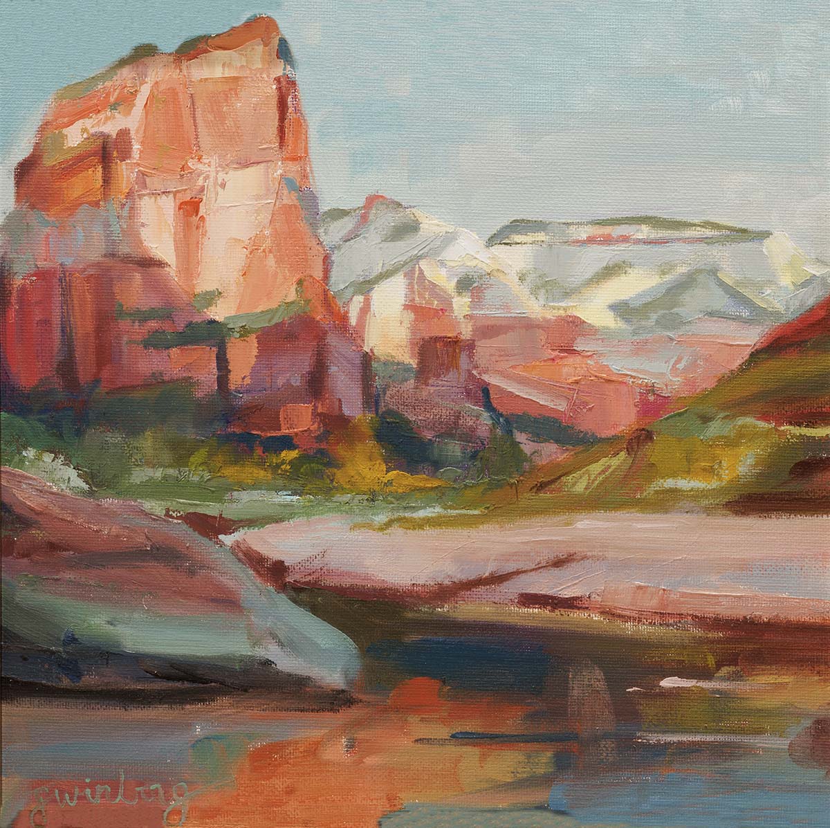 Reflecting Zion