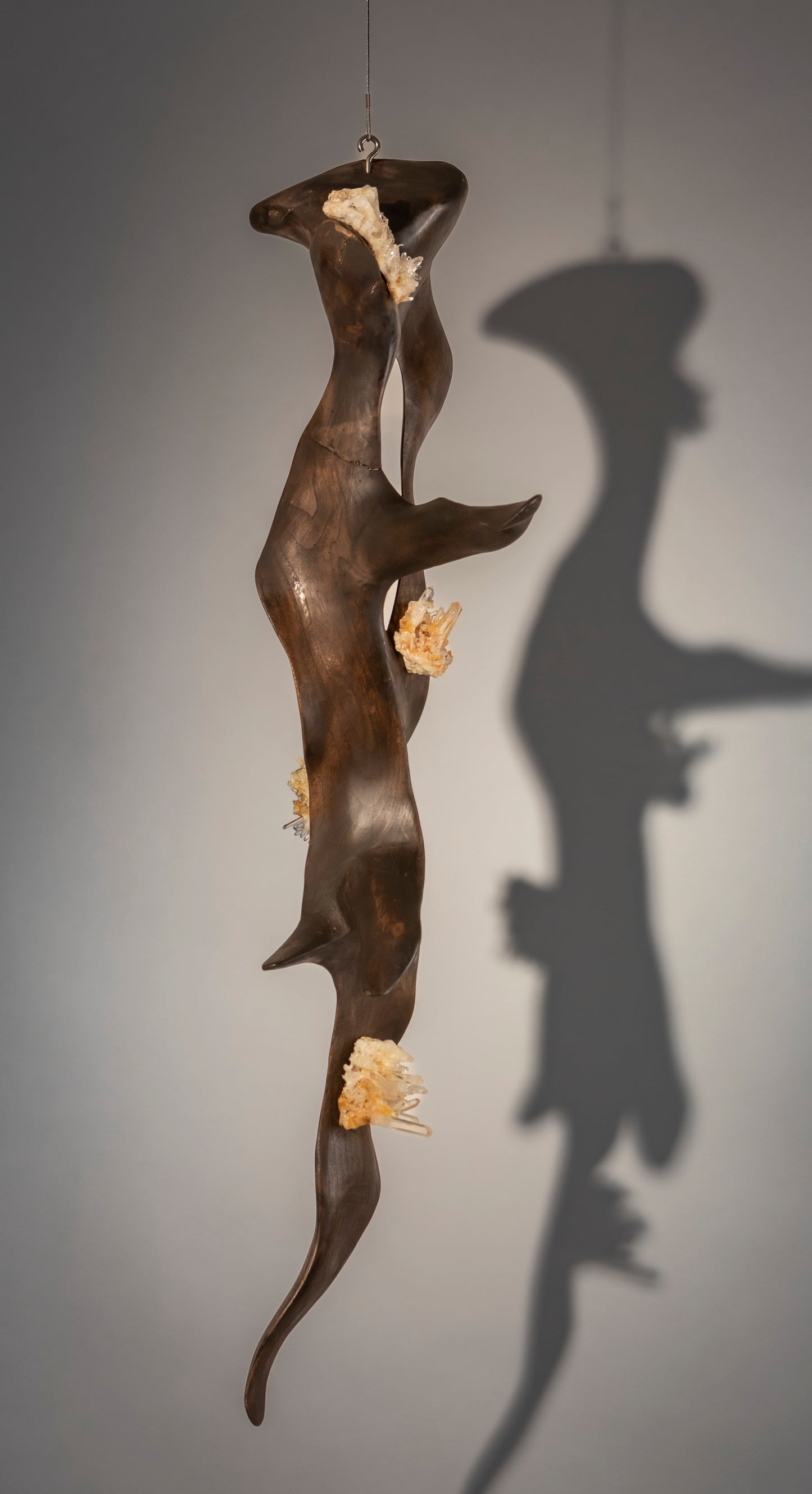Dorit Schwartz, Mahoni Wood, Lumerian Quartz