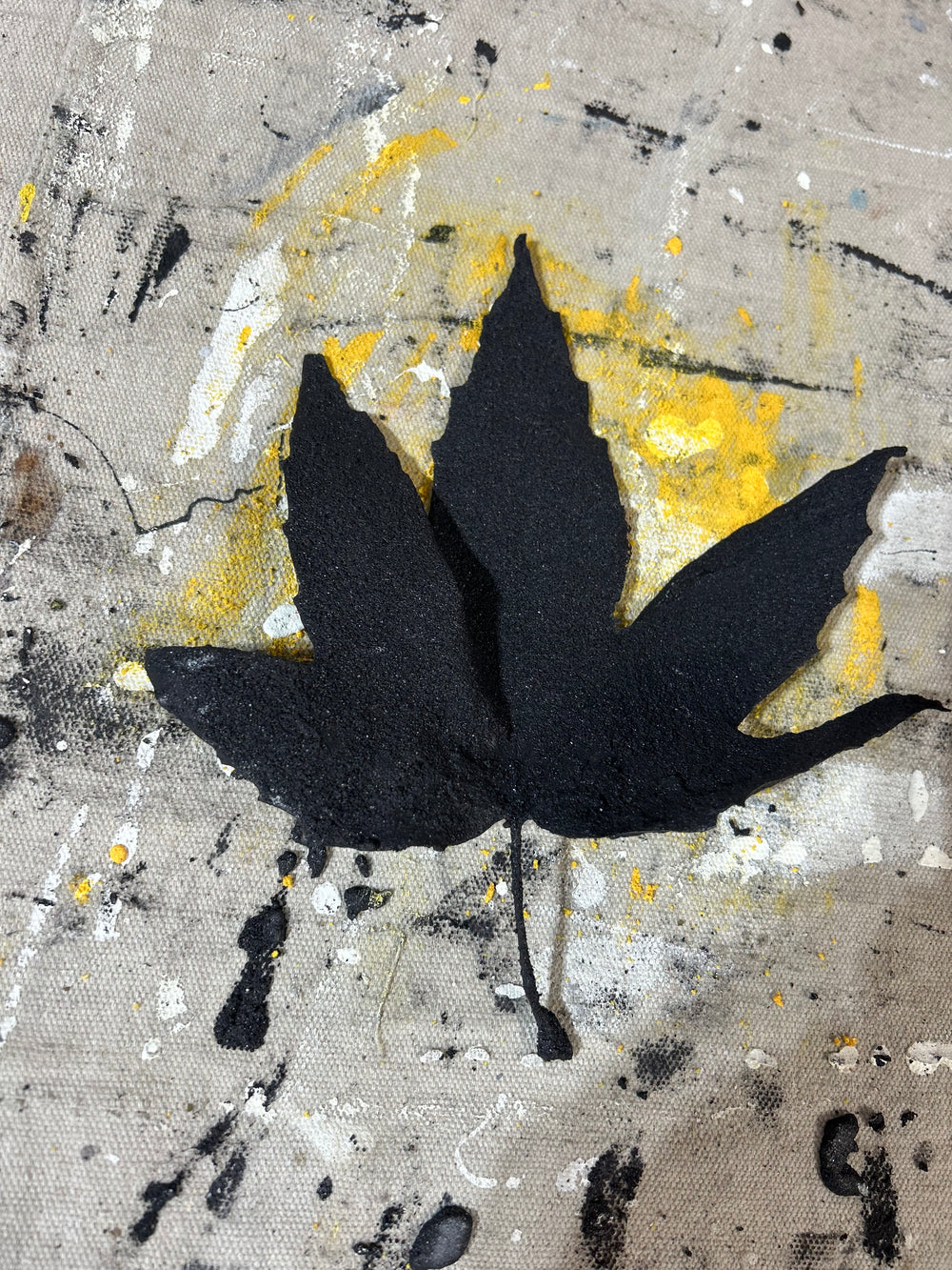 Stardust Leaf by Matthew Samson, original work