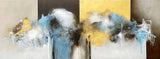 Pablo and Efraín Castro – Oleo (89 x 32 in), original painting in oil on canvas, view 1 of 2