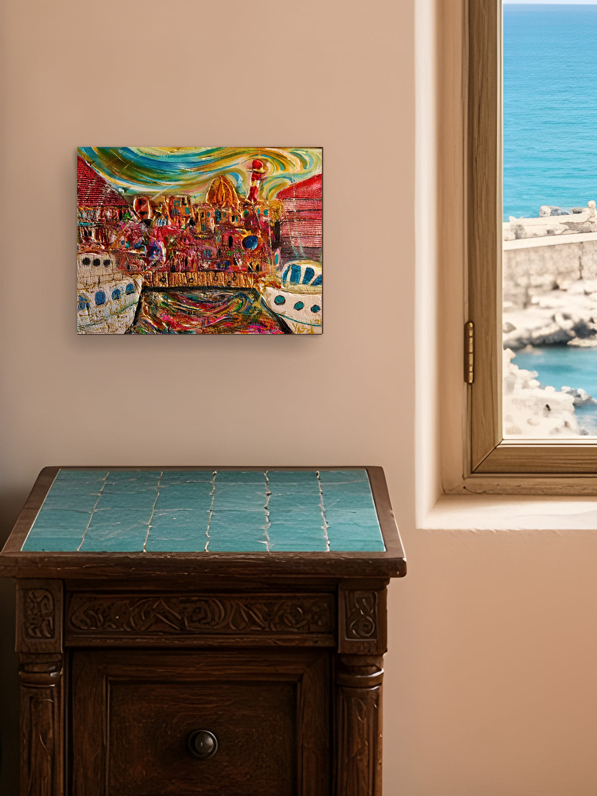 Visualization · Jaffa Port by Yoram Gal
