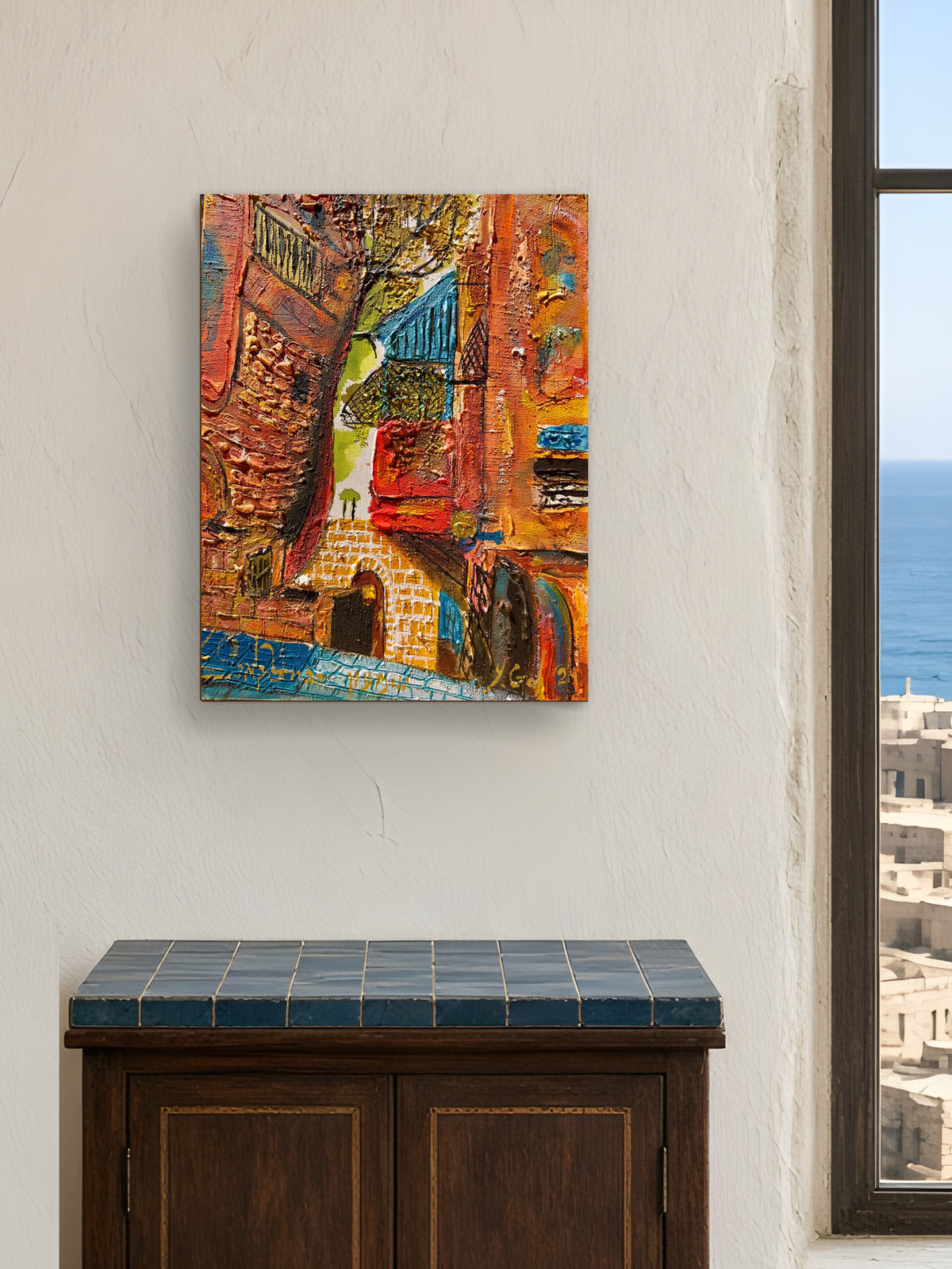 Visualization · Simon the Tanner alley by Yoram Gal